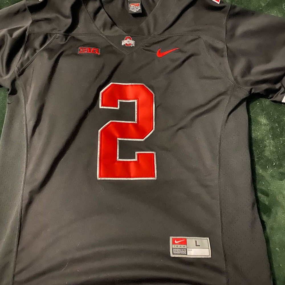 J.K. Dobbins OSU Alternative black jersey